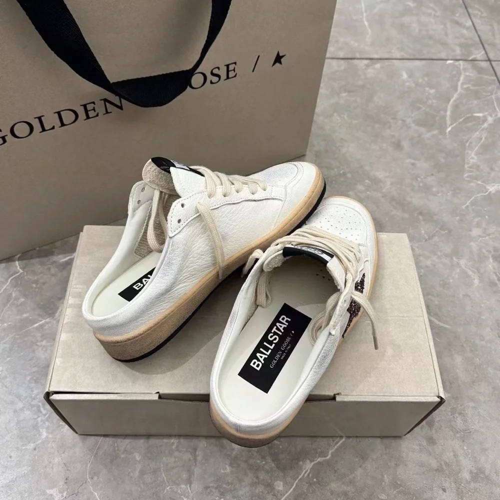 Golden Goose Glitter Star Half-Pack Sneakers - Picture 6 of 7